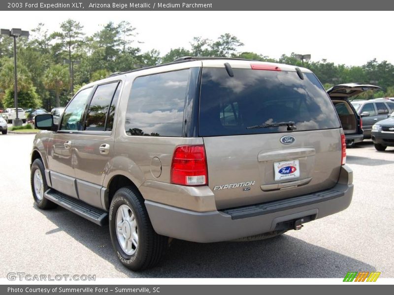 Arizona Beige Metallic / Medium Parchment 2003 Ford Expedition XLT