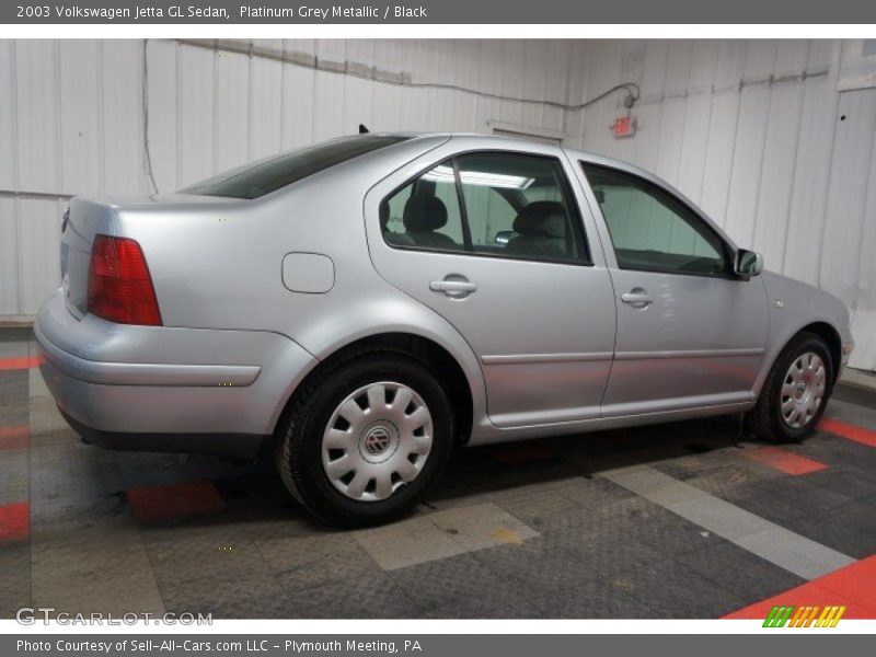 Platinum Grey Metallic / Black 2003 Volkswagen Jetta GL Sedan