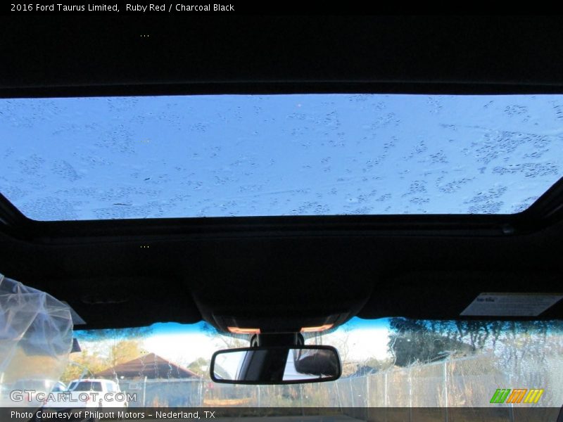 Ruby Red / Charcoal Black 2016 Ford Taurus Limited