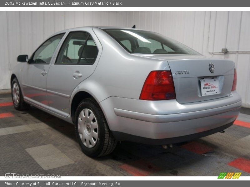 Platinum Grey Metallic / Black 2003 Volkswagen Jetta GL Sedan