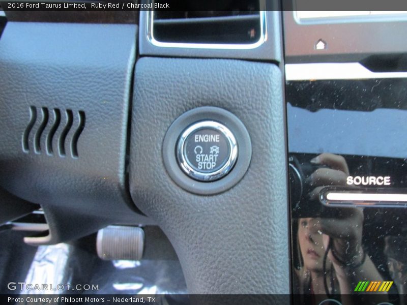 Ruby Red / Charcoal Black 2016 Ford Taurus Limited