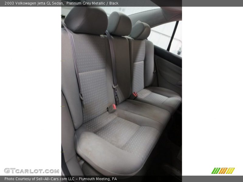 Platinum Grey Metallic / Black 2003 Volkswagen Jetta GL Sedan