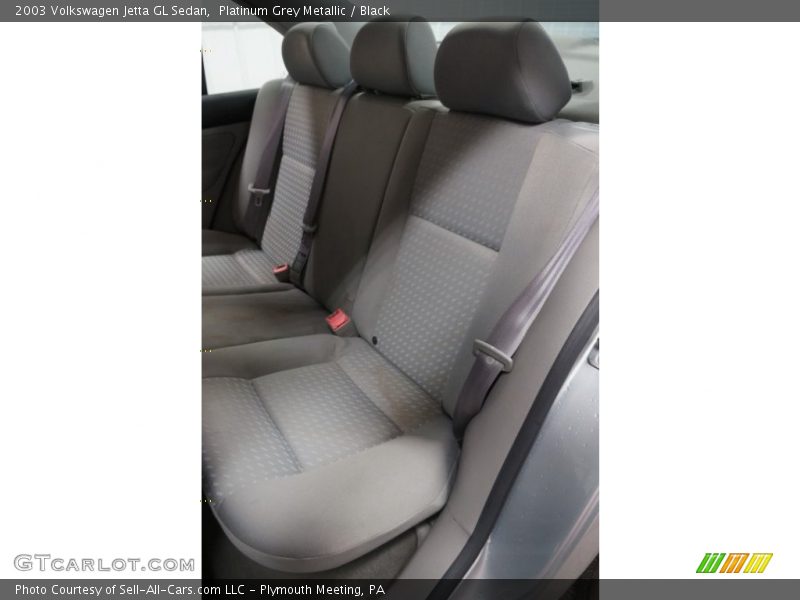 Platinum Grey Metallic / Black 2003 Volkswagen Jetta GL Sedan