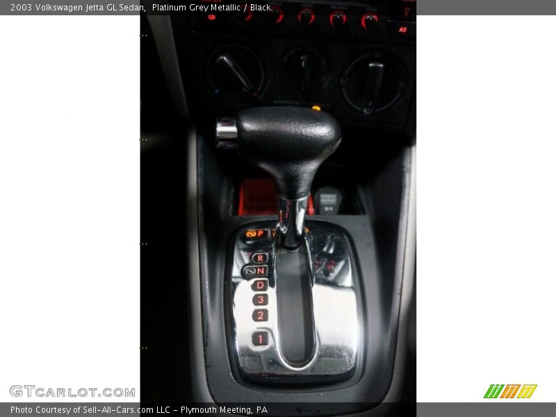 Platinum Grey Metallic / Black 2003 Volkswagen Jetta GL Sedan