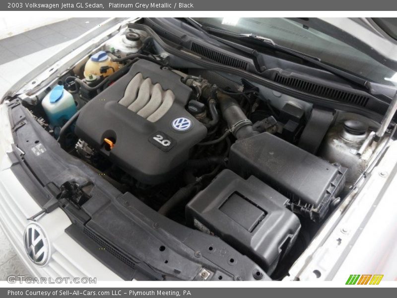 Platinum Grey Metallic / Black 2003 Volkswagen Jetta GL Sedan