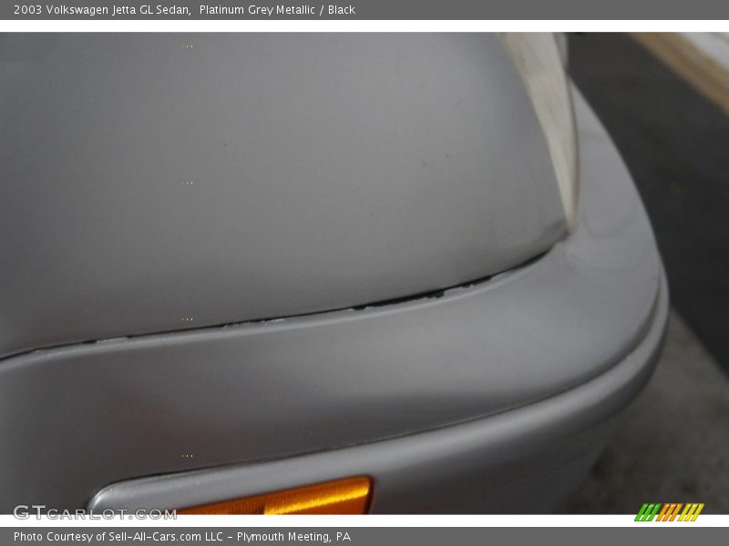 Platinum Grey Metallic / Black 2003 Volkswagen Jetta GL Sedan