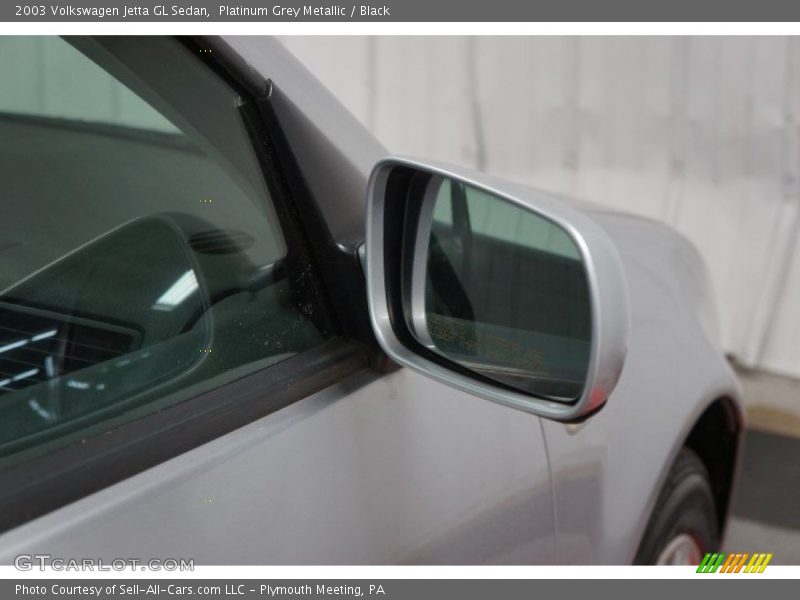 Platinum Grey Metallic / Black 2003 Volkswagen Jetta GL Sedan