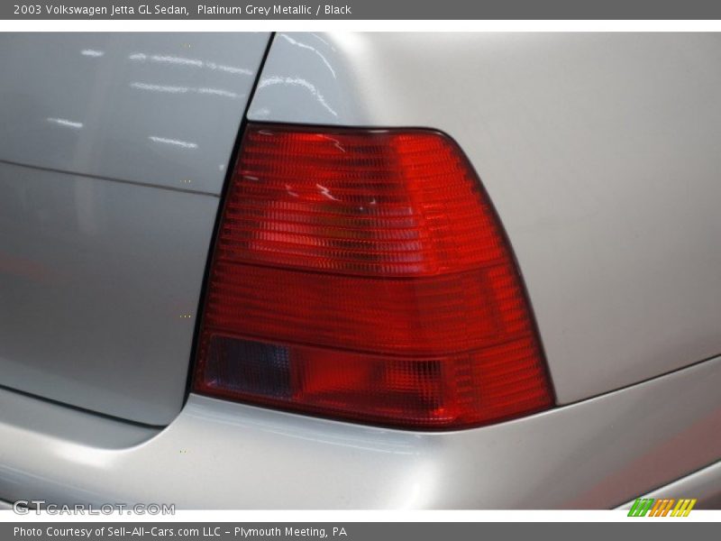 Platinum Grey Metallic / Black 2003 Volkswagen Jetta GL Sedan