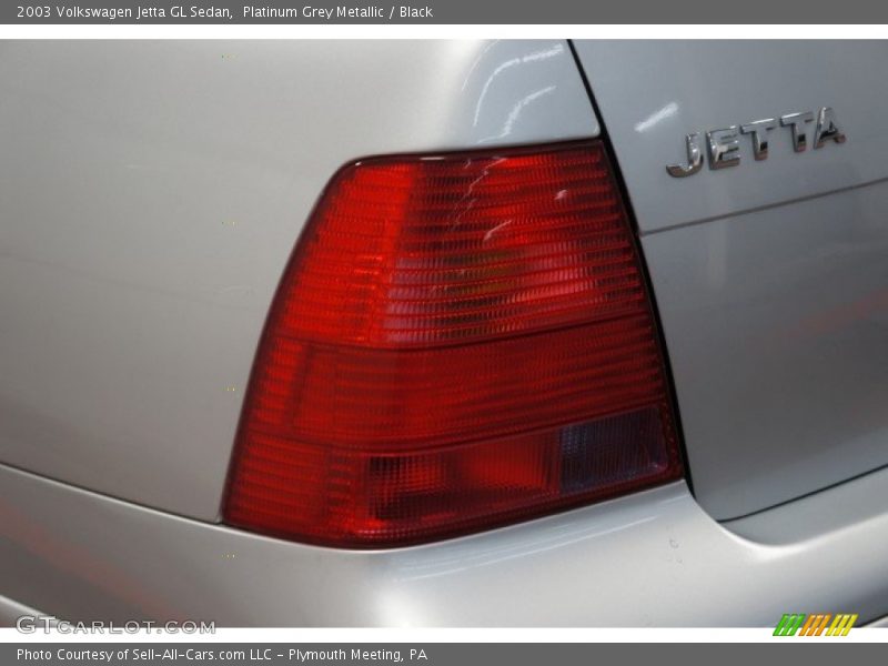 Platinum Grey Metallic / Black 2003 Volkswagen Jetta GL Sedan