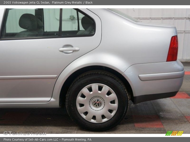 Platinum Grey Metallic / Black 2003 Volkswagen Jetta GL Sedan