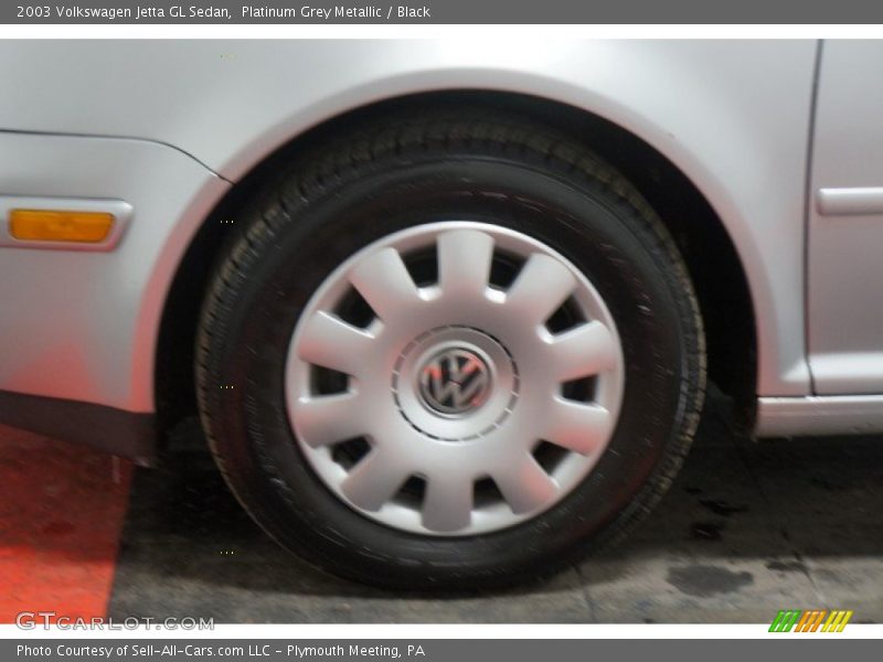 Platinum Grey Metallic / Black 2003 Volkswagen Jetta GL Sedan