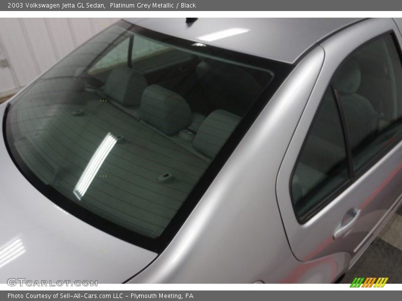 Platinum Grey Metallic / Black 2003 Volkswagen Jetta GL Sedan