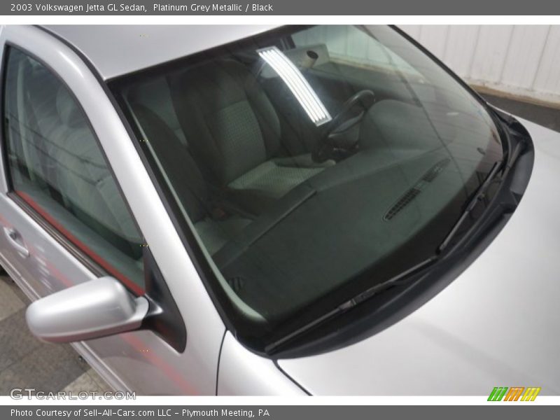 Platinum Grey Metallic / Black 2003 Volkswagen Jetta GL Sedan
