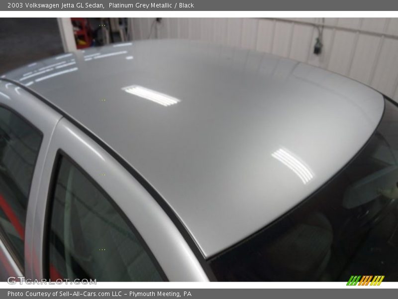 Platinum Grey Metallic / Black 2003 Volkswagen Jetta GL Sedan