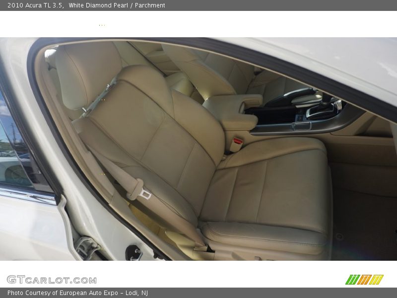 White Diamond Pearl / Parchment 2010 Acura TL 3.5