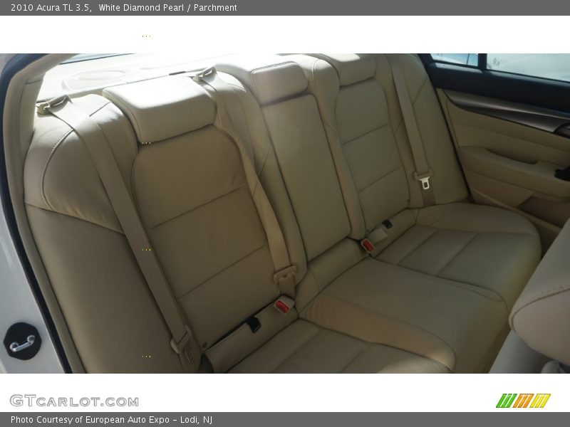 White Diamond Pearl / Parchment 2010 Acura TL 3.5