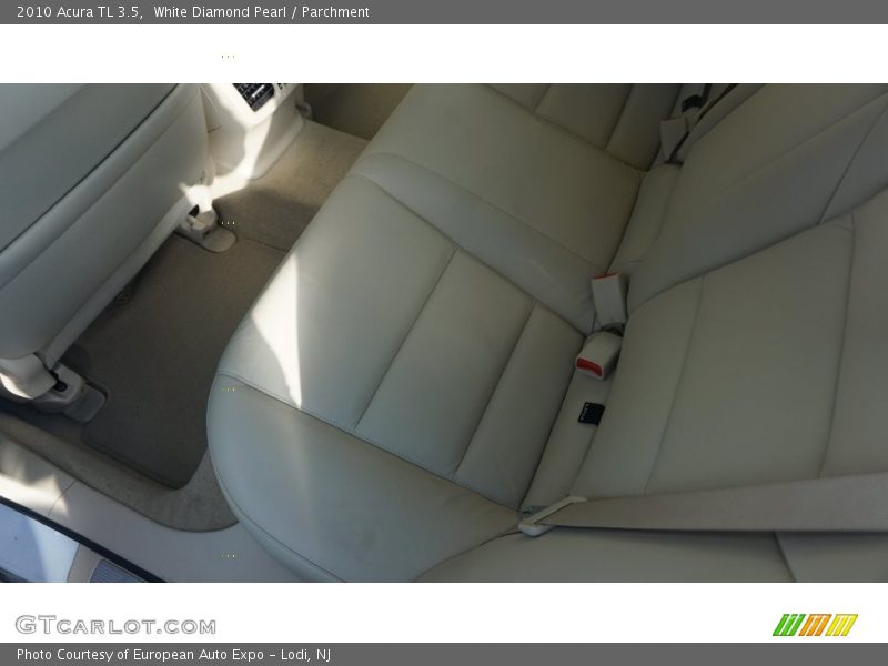 White Diamond Pearl / Parchment 2010 Acura TL 3.5