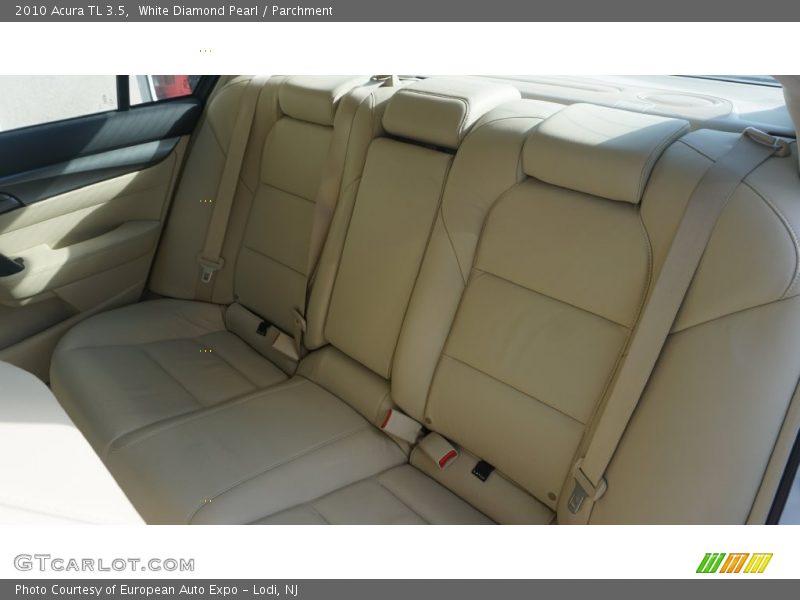 White Diamond Pearl / Parchment 2010 Acura TL 3.5