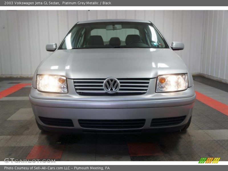 Platinum Grey Metallic / Black 2003 Volkswagen Jetta GL Sedan