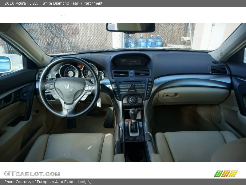 White Diamond Pearl / Parchment 2010 Acura TL 3.5