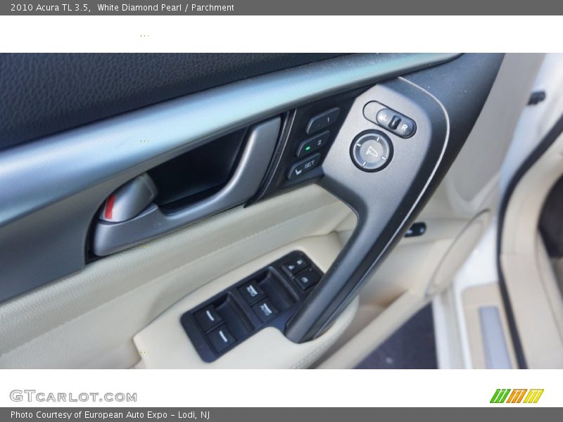 White Diamond Pearl / Parchment 2010 Acura TL 3.5