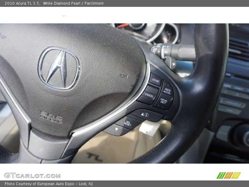 White Diamond Pearl / Parchment 2010 Acura TL 3.5