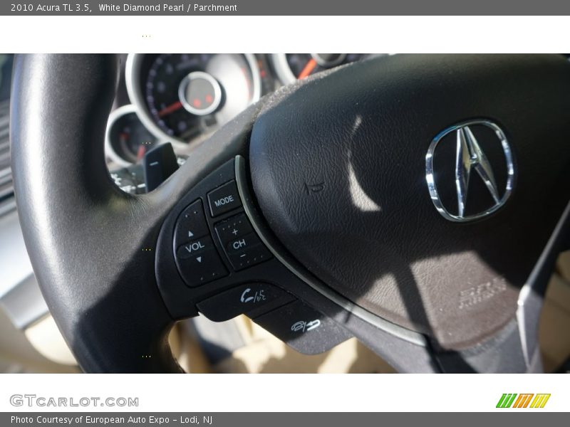 White Diamond Pearl / Parchment 2010 Acura TL 3.5