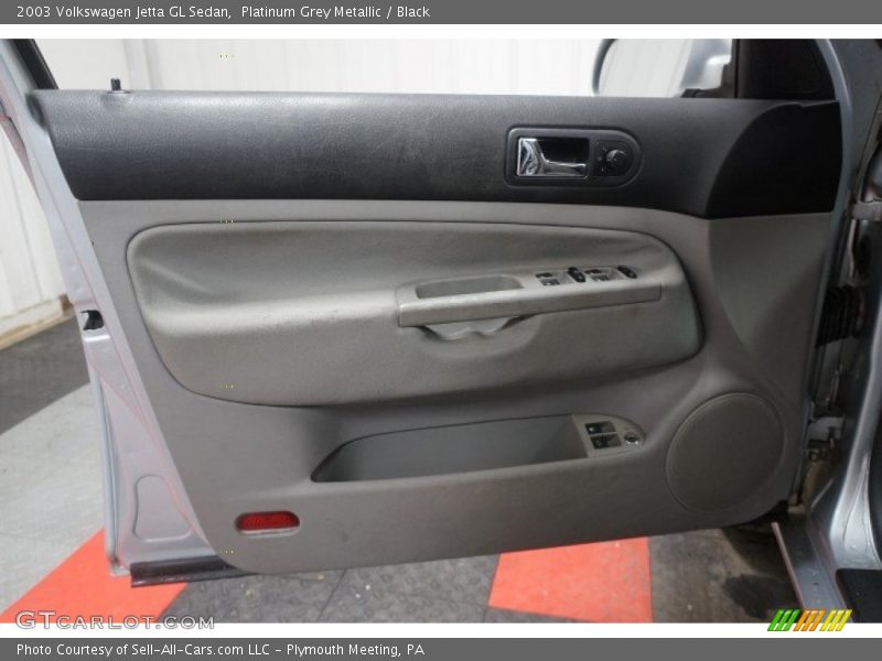 Platinum Grey Metallic / Black 2003 Volkswagen Jetta GL Sedan