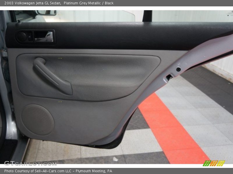 Platinum Grey Metallic / Black 2003 Volkswagen Jetta GL Sedan