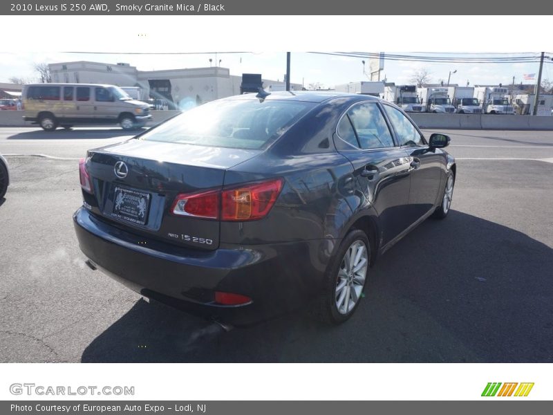 Smoky Granite Mica / Black 2010 Lexus IS 250 AWD