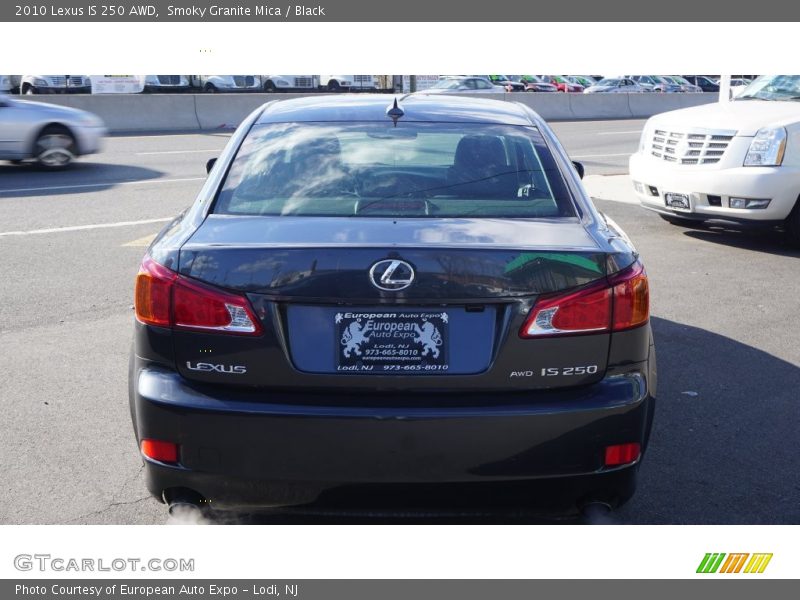 Smoky Granite Mica / Black 2010 Lexus IS 250 AWD