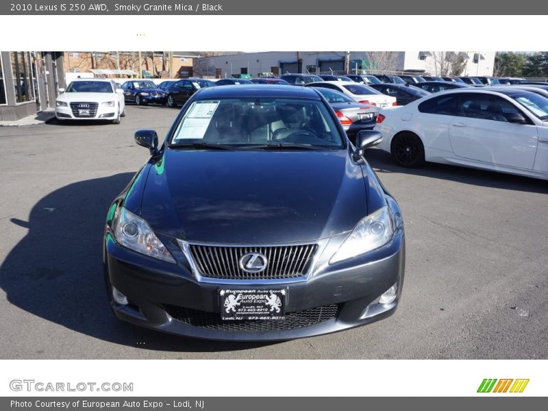 Smoky Granite Mica / Black 2010 Lexus IS 250 AWD