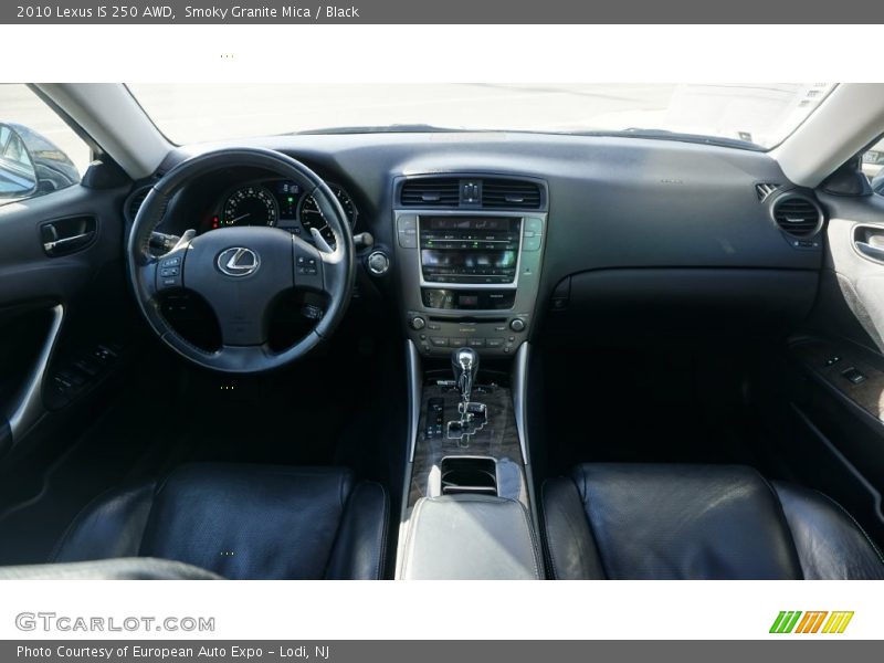 Smoky Granite Mica / Black 2010 Lexus IS 250 AWD
