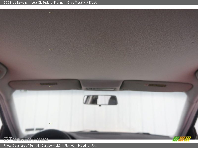 Platinum Grey Metallic / Black 2003 Volkswagen Jetta GL Sedan