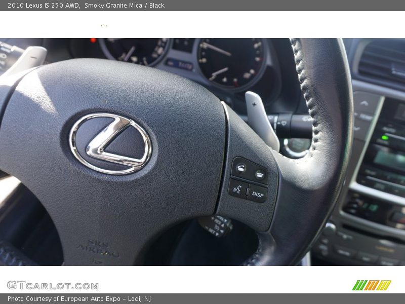 Smoky Granite Mica / Black 2010 Lexus IS 250 AWD