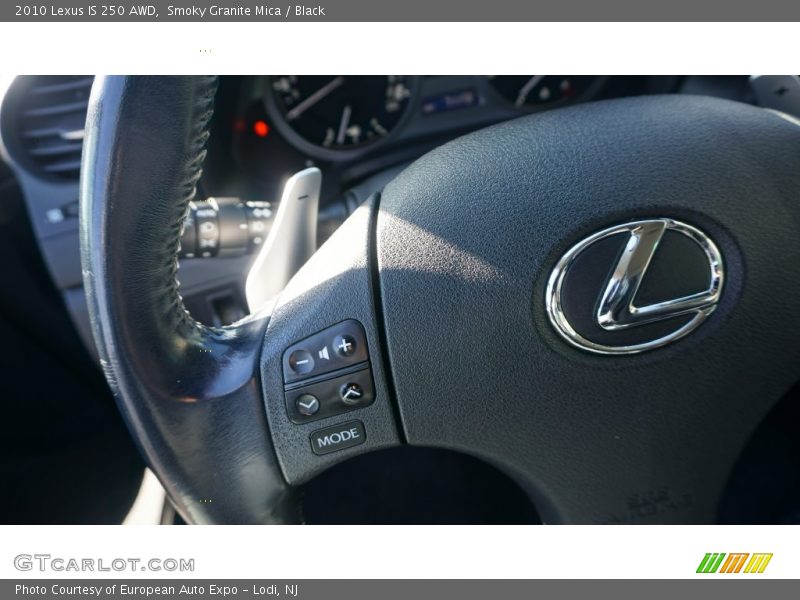 Smoky Granite Mica / Black 2010 Lexus IS 250 AWD