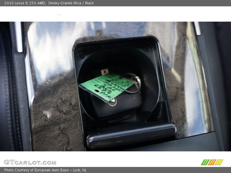 Smoky Granite Mica / Black 2010 Lexus IS 250 AWD
