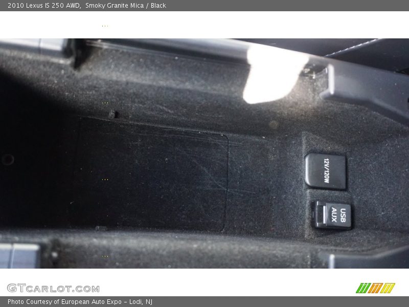 Smoky Granite Mica / Black 2010 Lexus IS 250 AWD