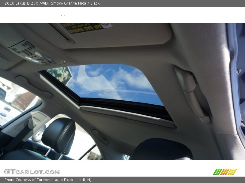 Smoky Granite Mica / Black 2010 Lexus IS 250 AWD
