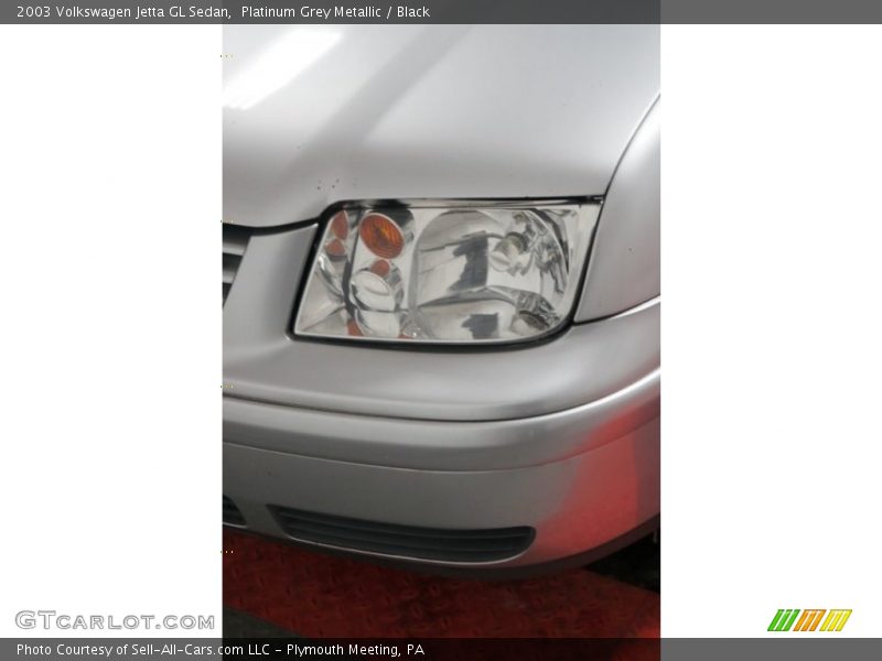 Platinum Grey Metallic / Black 2003 Volkswagen Jetta GL Sedan