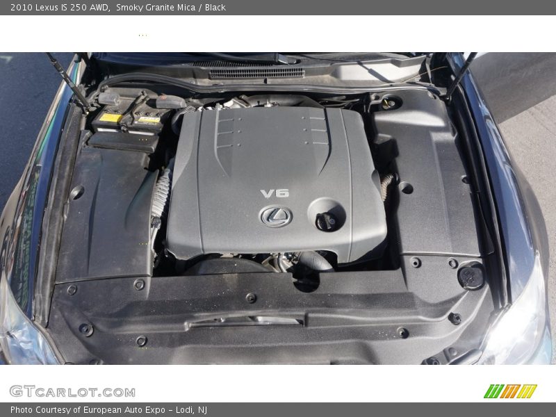 Smoky Granite Mica / Black 2010 Lexus IS 250 AWD