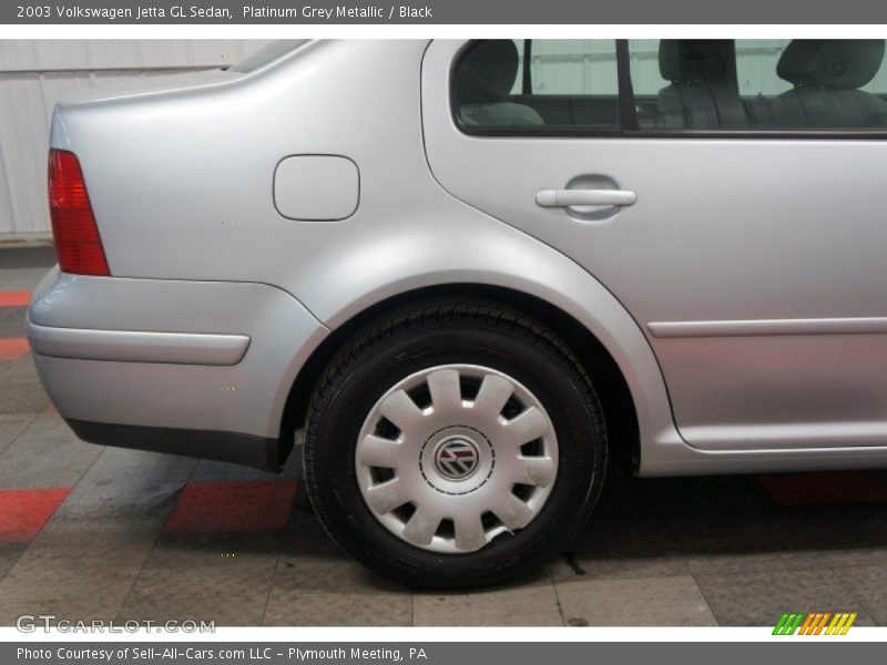 Platinum Grey Metallic / Black 2003 Volkswagen Jetta GL Sedan