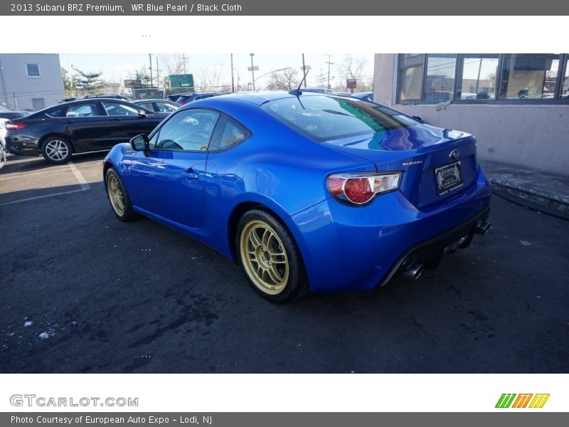 WR Blue Pearl / Black Cloth 2013 Subaru BRZ Premium