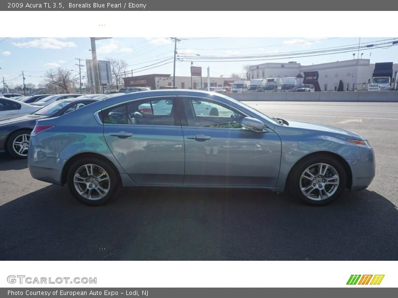 Borealis Blue Pearl / Ebony 2009 Acura TL 3.5