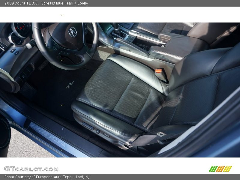 Borealis Blue Pearl / Ebony 2009 Acura TL 3.5