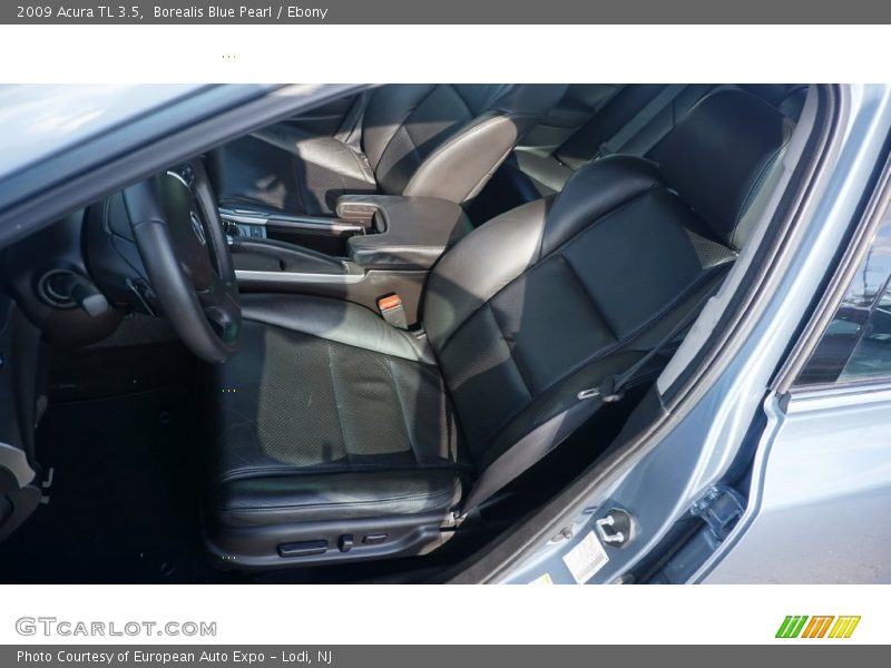 Borealis Blue Pearl / Ebony 2009 Acura TL 3.5