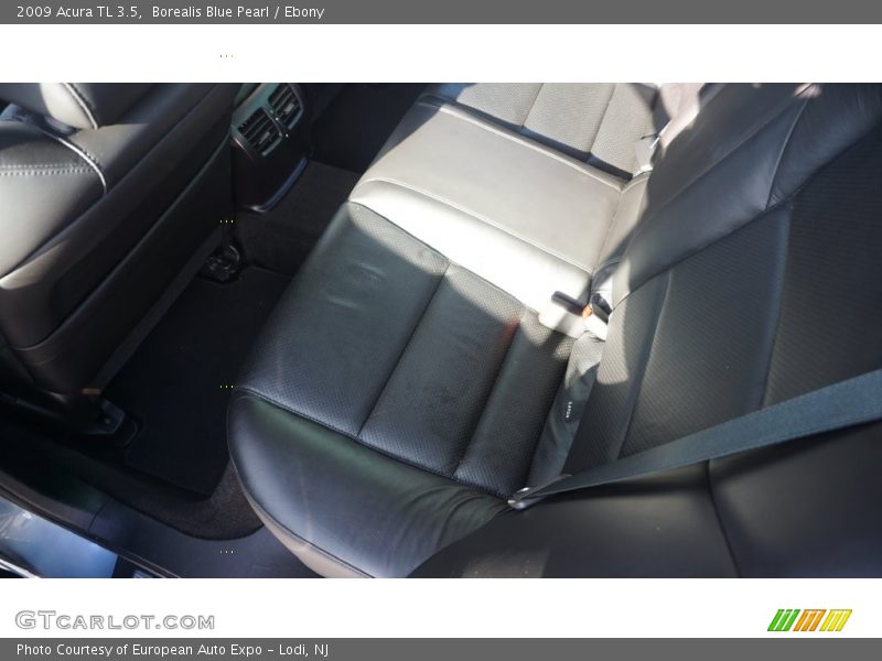 Borealis Blue Pearl / Ebony 2009 Acura TL 3.5