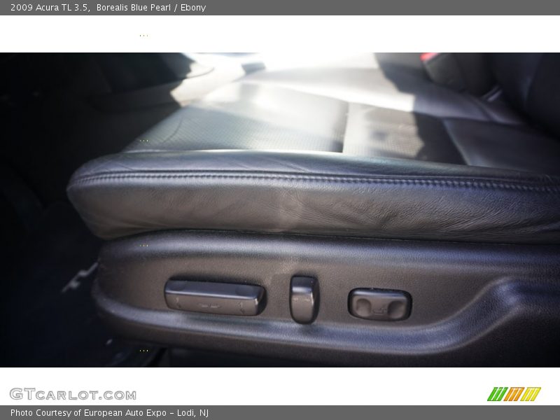 Borealis Blue Pearl / Ebony 2009 Acura TL 3.5