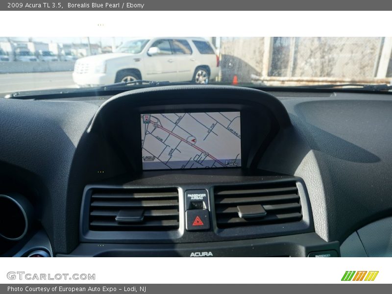 Borealis Blue Pearl / Ebony 2009 Acura TL 3.5