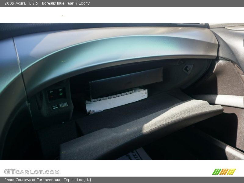 Borealis Blue Pearl / Ebony 2009 Acura TL 3.5